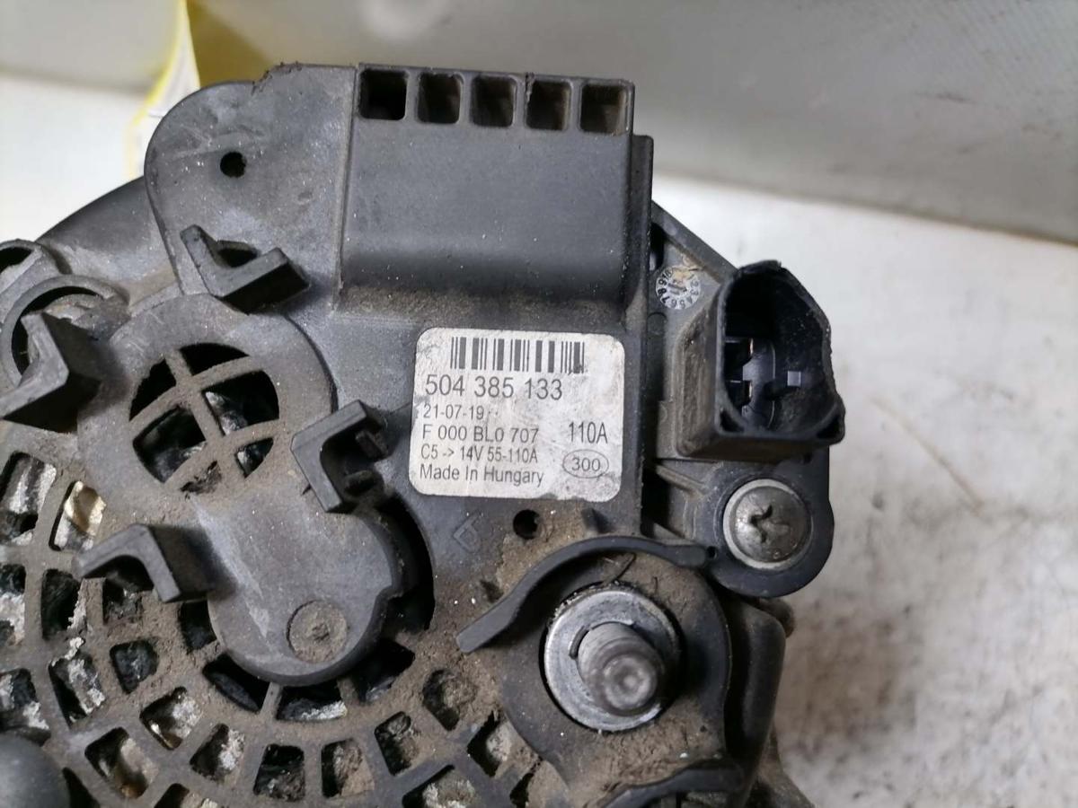 Fiat Ducato 250 original Lichtmaschine Generator 2,3TD 96KW Bj.2019